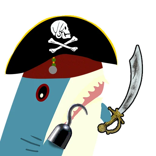 :blahaj_pirate: