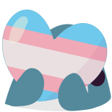 :BlahajHuggingTransHeart: