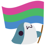 :BlahajWavingPolysexualFlag: