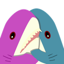 :blahaj2_haj_pink_hug: