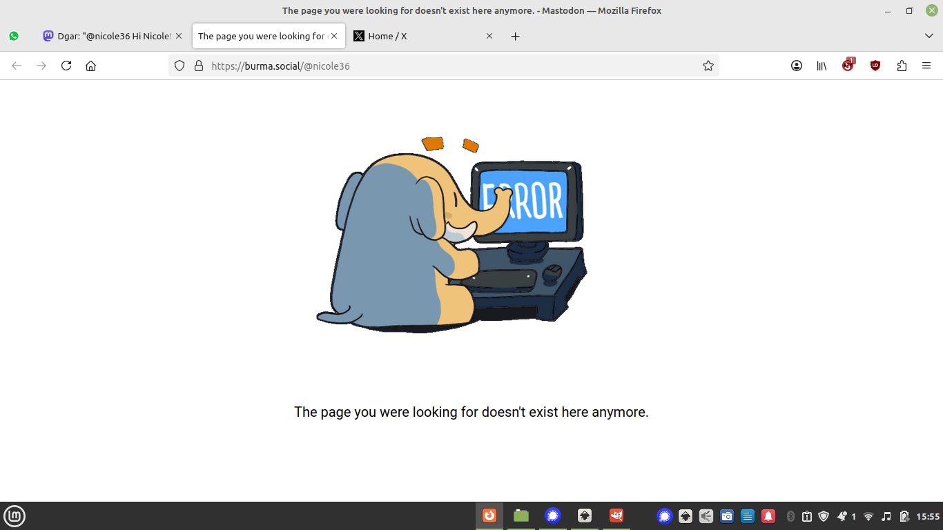 https://burma.social/@nicole36
The page you were looking for doesn't exist here anymore.
https://burma.social/@nicole36
The page you were looking for doesn't exist here anymore.