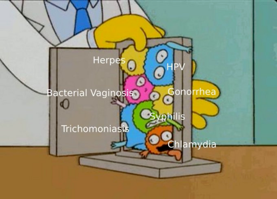 all donald's diseases can't get through the door