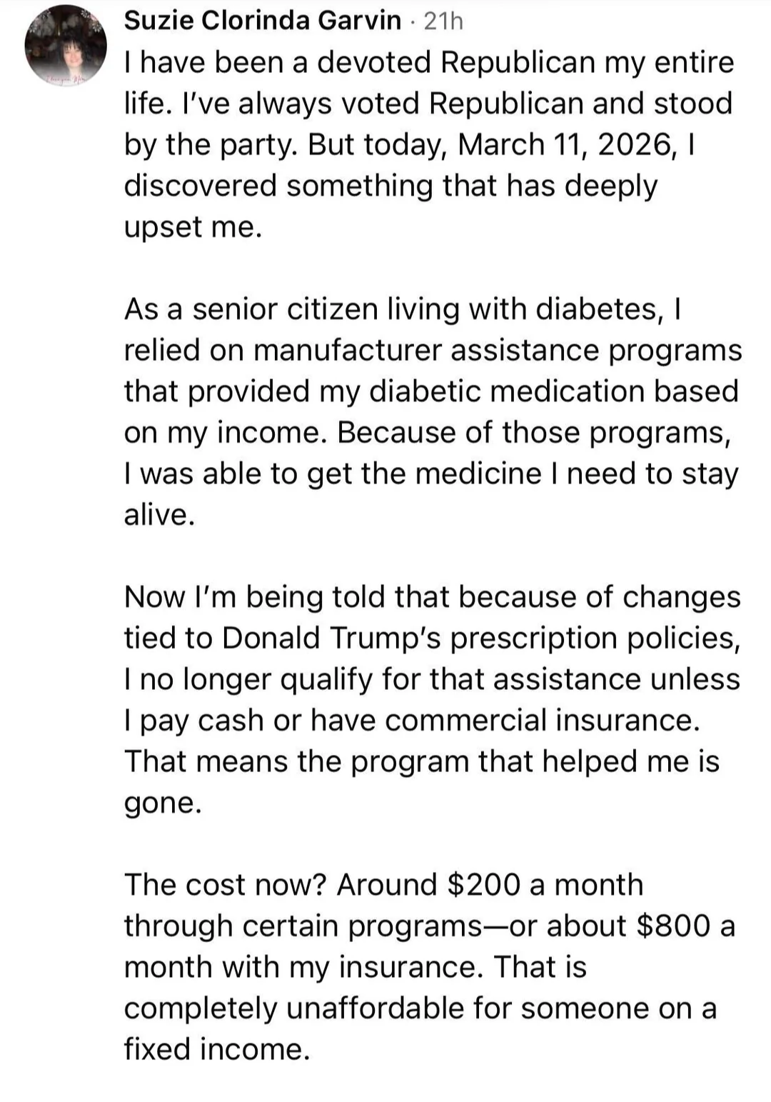 Dumb Bitch documents the exact date Donald Trump fucked her over.